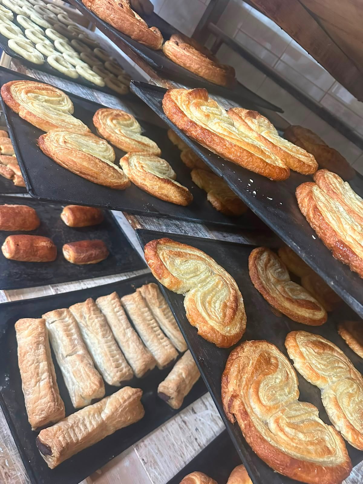 Productos artesanos de la panadería
